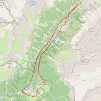 Samoëns, Cirque du Fer à Cheval GPS track, route, trail