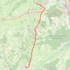 Russily - Saint-Gengoux-le-National par la voie verte GPS track, route, trail