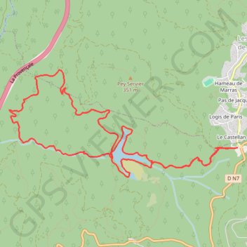 Randonnée du 23/01/2021 à 09:54 GPS track, route, trail