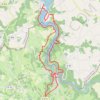 Lac d'Eguzon Croizant 19.7km GPS track, route, trail