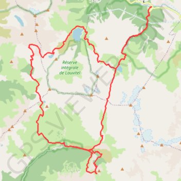 Les Ecrins - Boucle sur 4 jours GPS track, route, trail