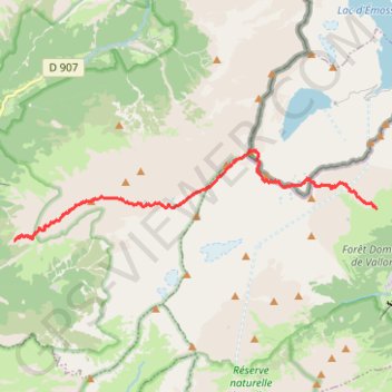 Tour du Buet et des Fiz Jour 2 GPS track, route, trail