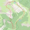 Vallon de Combeau boucle hauts plateaux du vercors GPS track, route, trail