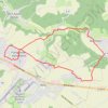 Le Faulx - Franqueville-Saint-Pierre GPS track, route, trail