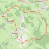 Montagnes du Matin - Sainte-Agathe-en-Donzy GPS track, route, trail