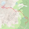 Croix de Belledonne par Allemont GPS track, route, trail
