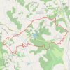 Entre Maumont et Sourdoire - Saint-Julien-Maumont - Pays de la vallée de la Dordogne Corrézienne GPS track, route, trail