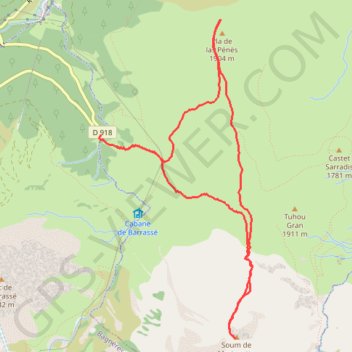 Soum de Marianette GPS track, route, trail