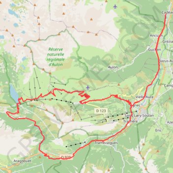 Col de Portet et Lac de l'Oule GPS track, route, trail