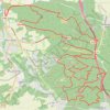 La Milliaçoise - en forêt des Trois Pignons et de Fontainebleau GPS track, route, trail