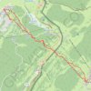 Les Jouvencelles (Prémanon) La Dôle (Suisse) GPS track, route, trail