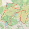 Haut Languedoc - Sommet du caroux GPS track, route, trail