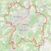 Le tour de l'agglomération du Pays de Montbéliard GPS track, route, trail