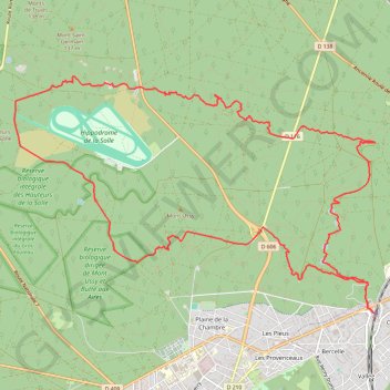 Fontainebleau - La Solle GPS track, route, trail