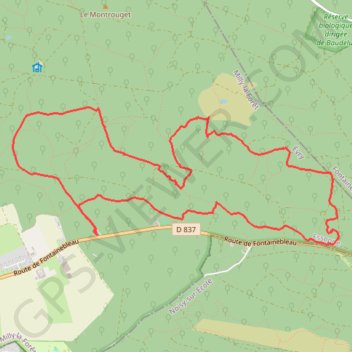 Le Coquibus GPS track, route, trail