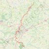 GR36 De Gourgé à Chizé (Deux-Sèvres) GPS track, route, trail