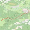 Roc de Peyrenègre faute du Roc de Trabinet GPS track, route, trail