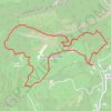Le tour du Grand Montmirail - Lafare GPS track, route, trail