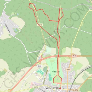 La Salamandre GPS track, route, trail