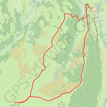 Soum de Hailla GPS track, route, trail