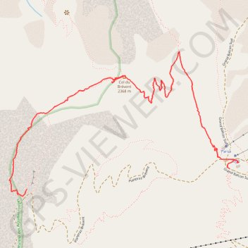 Planpraz - Brévent GPS track, route, trail