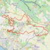Médis 38 km GPS track, route, trail