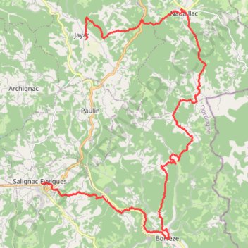 Ronde des Villages GPS track, route, trail