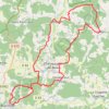 Parcours depuis Brantôme rectifié (35km)-16379248 GPS track, route, trail
