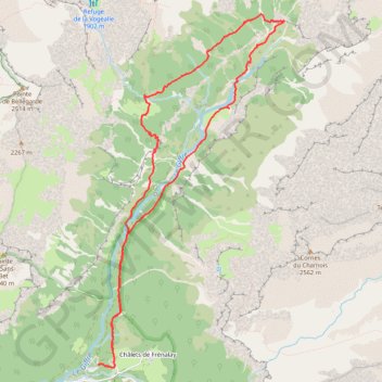 Rando Bout du Monde GPS track, route, trail