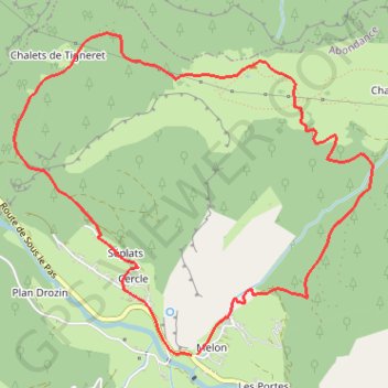 Pointe d'Autigny GPS track, route, trail