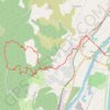 Passerelle de Rochemaure GPS track, route, trail