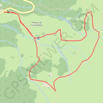 Étang de Labant GPS track, route, trail