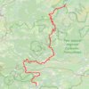 GR36 De Ribaute (Aude) à Sournia (Pyrénées-Orientales) GPS track, route, trail