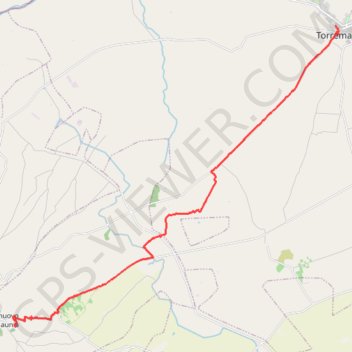 De Torremaggiore à Castelnuovo della Daunia GPS track, route, trail