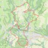 Cascade de Cerveyrieu et Gorges de Turignin en circuit GPS track, route, trail
