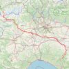 Via Francigena 1ère partie (Orsières - Passo della Cisa) GPS track, route, trail
