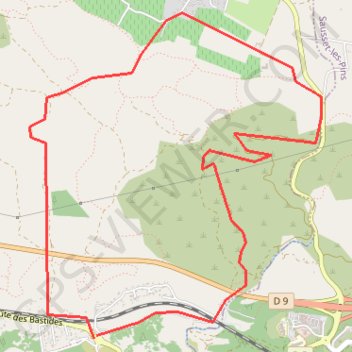 Cote bleue GPS track, route, trail