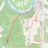 Point de vue Saint-Vincent-Rive-d'Olt GPS track, route, trail