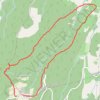 La Valbonne Saint Paulet de Caisson GPS track, route, trail