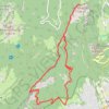 Bec Charvet par le Pas de la Branche GPS track, route, trail