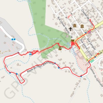 Tracé 2 nov. 2018 14:25:04 GPS track, route, trail