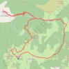 Bellevaux - Les Nants - Tré le Saix - Vallonet - Col de la Balme GPS track, route, trail