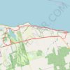 Cavendish Beach and back GPS track, route, trail