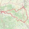 Montargis - Briare - Orléans - Montargis par les canaux et La Loire GPS track, route, trail
