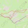 Pics Canaourouye, Peña Blanca, Anéou depuis la cabane d'Araillé (crampons) GPS track, route, trail