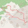 Pico Cotiella et dépendances depuis le collado de Santa Isabel GPS track, route, trail