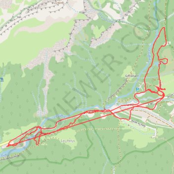 Cirque du Fer-à-Cheval GPS track, route, trail