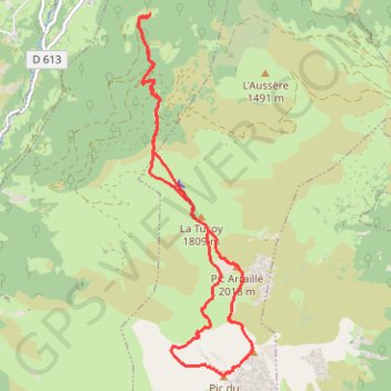 TRK-2020-06-23 GPS track, route, trail