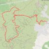 Plan de l'Aigle Garlaban GPS track, route, trail