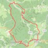 Le Velay des 3 Rivières - La Saint-Bonnette Saint-Bonnet-le-Froid GPS track, route, trail